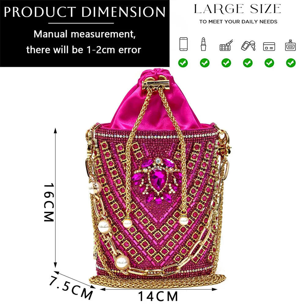 Nigerian Heel Party for Women Blue Color Shoes and Bag Set Rhinestone Handbag Italian Design Wedding INS 2025
