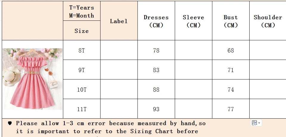 Girls Casual Dresses One-line Shoulder Strap Patchwork Lace Dress Kids Clothes Girls 8 To 12 Years Princess Dress for Girls