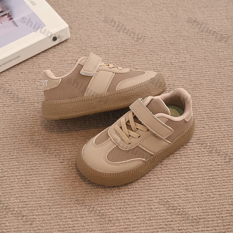 Children Casual Sports Shoes 2025 Spring New Girls Running Shoes Kids Sneakers Fashion Single Shoes Boys Leisure Walking Shoe