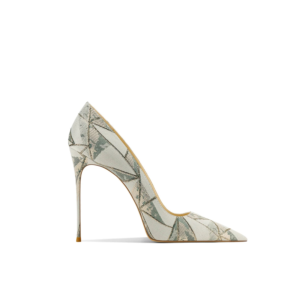 Pink High-heeled Single Shoes for Women's 2025 Spring New Pointed Thin Heels Shallow Leather