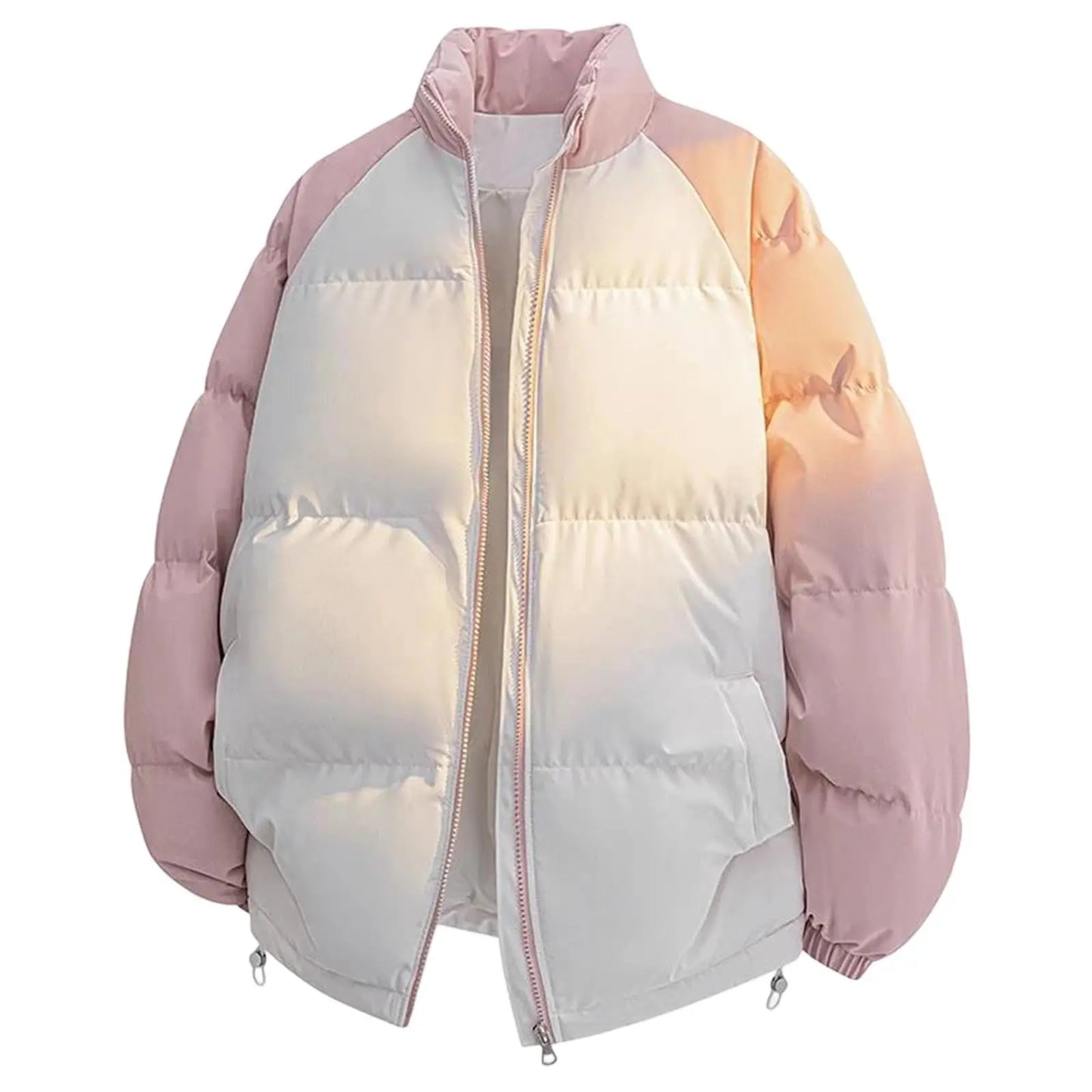 Men's Winter Cotton-padded Jacket,Outdoor Waterproof & Windproof Down Coat, Thickened Warm Casual Cotton-padded Outerwear