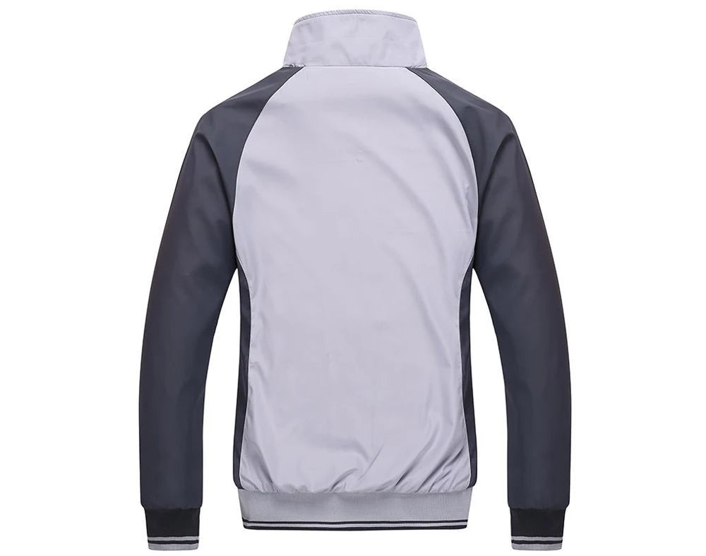 Men Sportswear New Spring Autumn Tracksuit 2 Piece Sets Sports Suit Jacket+Pant Sweatsuit Male Fashion Golfwear Men Clothing 5XL