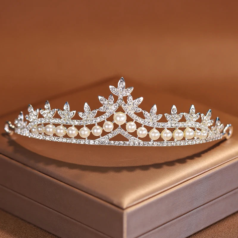 Itacazzo bridal headwear crown, classic Tiras suitable for women's weddings and birthday parties