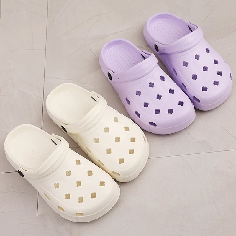 Summer New Women Slippers Sandals Men's Outdoor Casual Shoes Beach Slippers Soft Platform Cartoon Garden Shoes Clogs Slippers