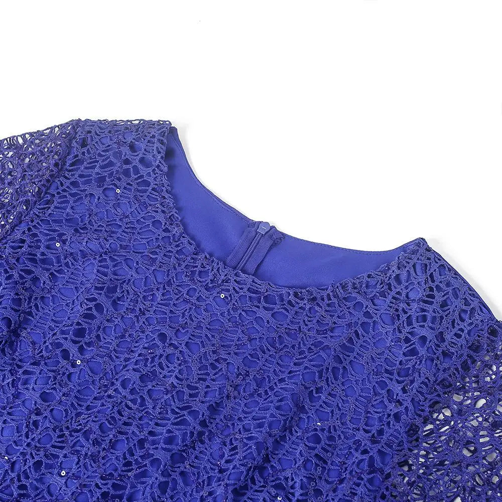 Muslim African Clothes Dresses Elegant Fashion Sequins Lace Ruffle Sleeve Clothing Evening Party Gown Women Plus Size Dresses