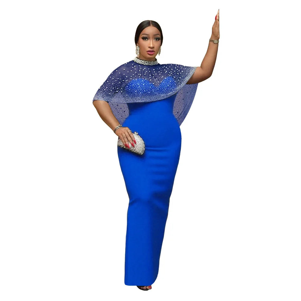 African Dresses For Women Elegant Wedding Muslim Fashion Abayas Dashiki Robe Kaftan Long Maxi Dress Turkish Africa 2025 New