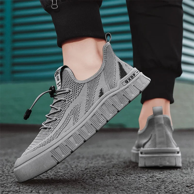 Sneakers Man Summer Design Comfortable High Quality Vulcanize Shoes for Men Non-slip Running Sports Casual Walking Comfortable