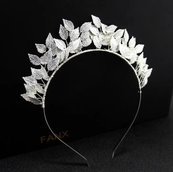 Bridal Bridesmaid Flower Girls Diamante Crystal Pearl Headband Rhinestone Wedding Prom Tiara Women Hair Accessories