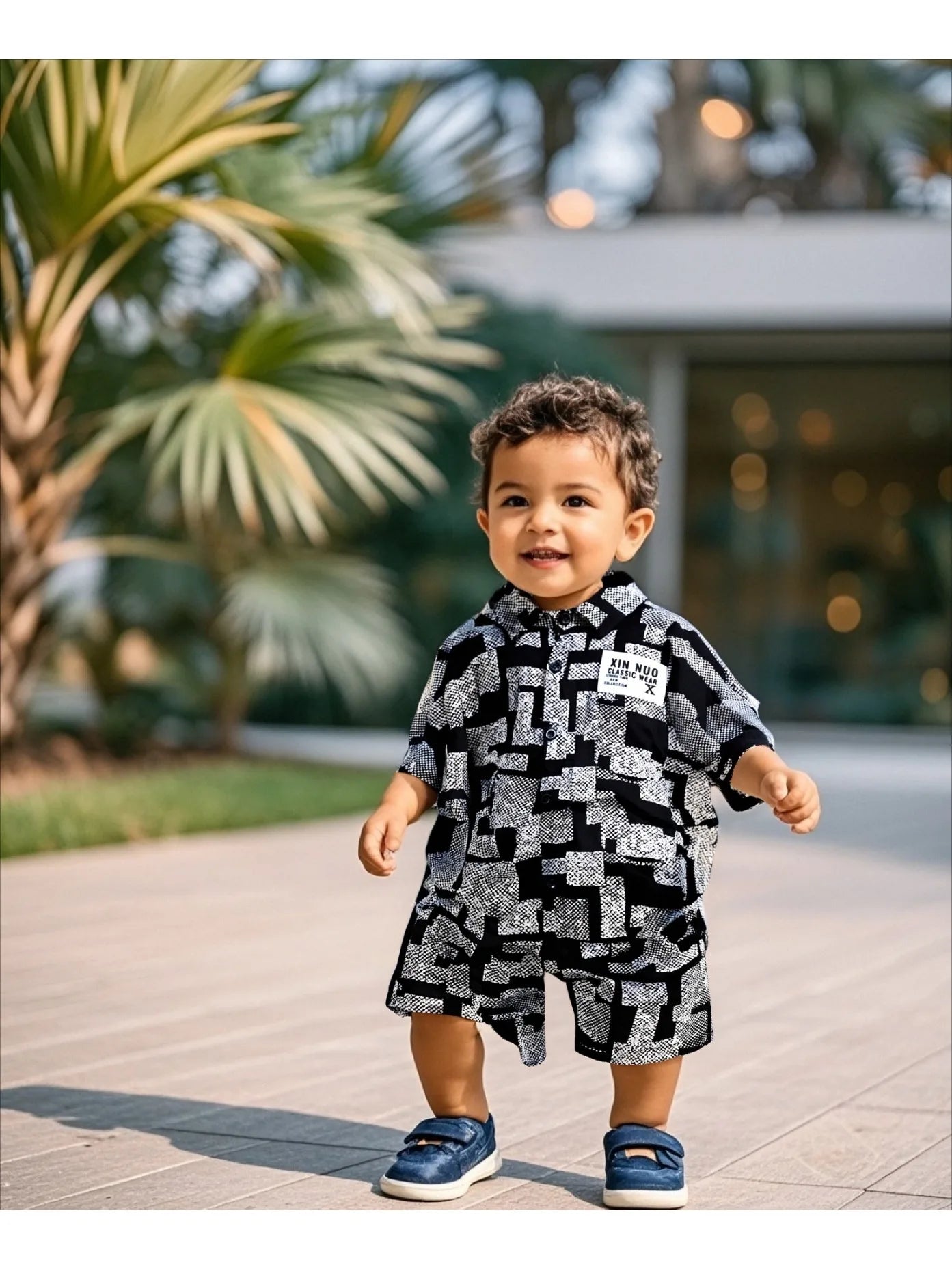 Children's Outfits Boys Girls Clothing Set Children's Top and Bottom Clothes Set Two Pieces Summer Outfit for Kids Loungewear