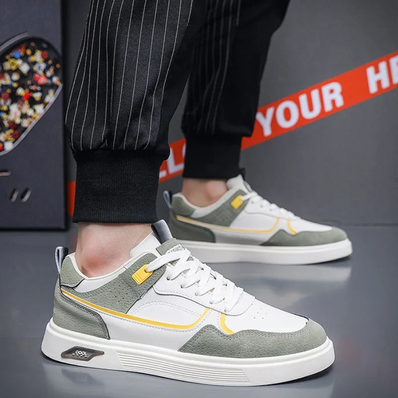 Hot Sale Men's Sneakers Lightweight Male Vulcanized Shoes Comfortable Breathable Outdoor Running Shoes 2025 New Shoes for Men