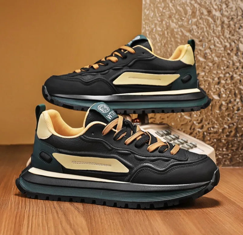 Trend Men Versatile Sneakers 2025 Autumn High Quality Comfortable Platform Sports Running Shoes Outdoor Youth Shoes for Men Plus