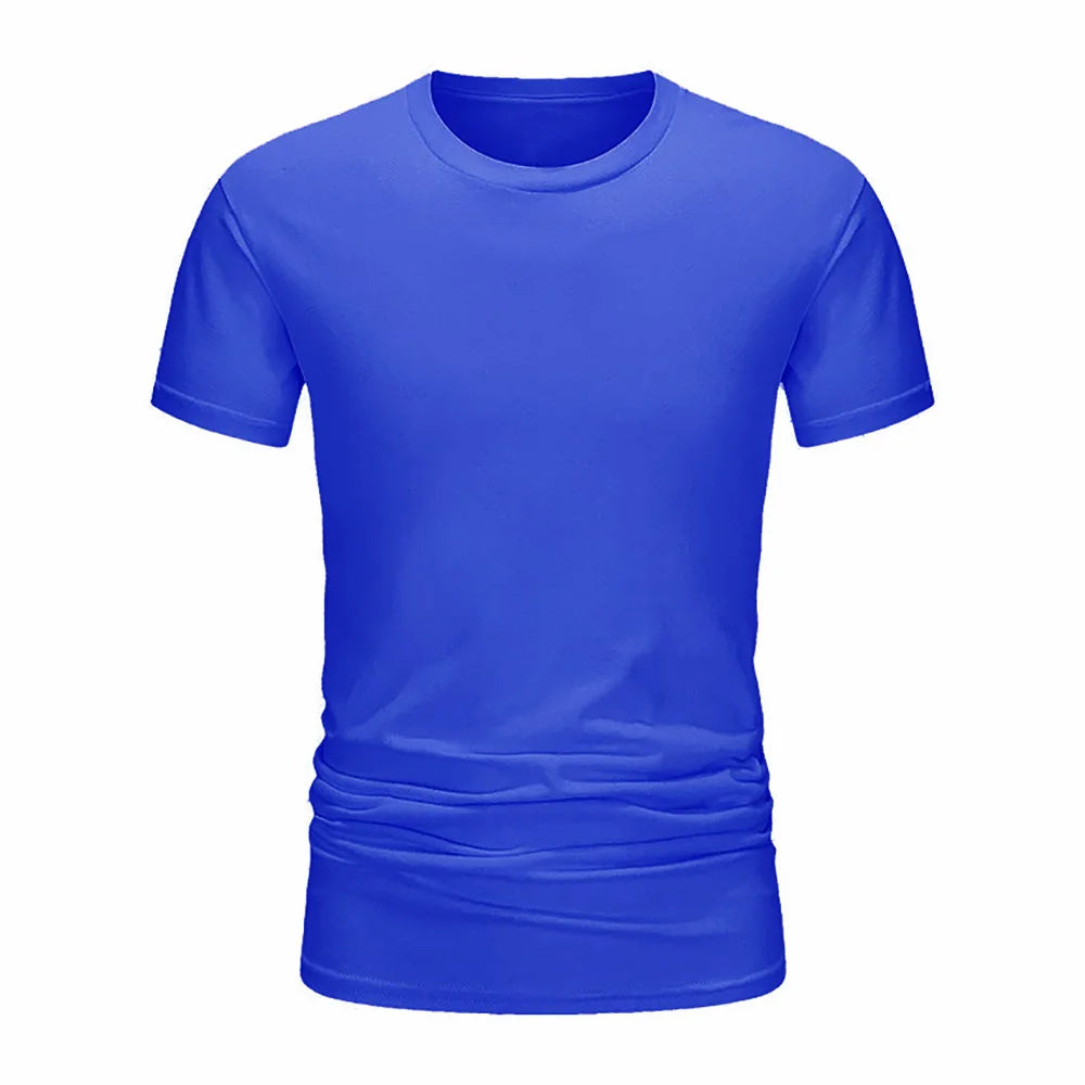 Men Cotton T-Shirt Summer Men Tshirts Loose Oversize Tshirt Casual Breathable Short Sleeve Clothing