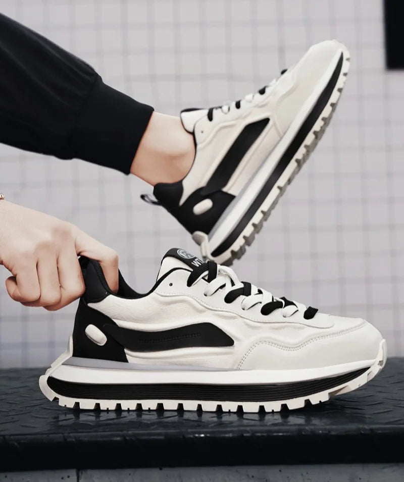 Trend Men Versatile Sneakers 2025 Autumn High Quality Comfortable Platform Sports Running Shoes Outdoor Youth Shoes for Men Plus