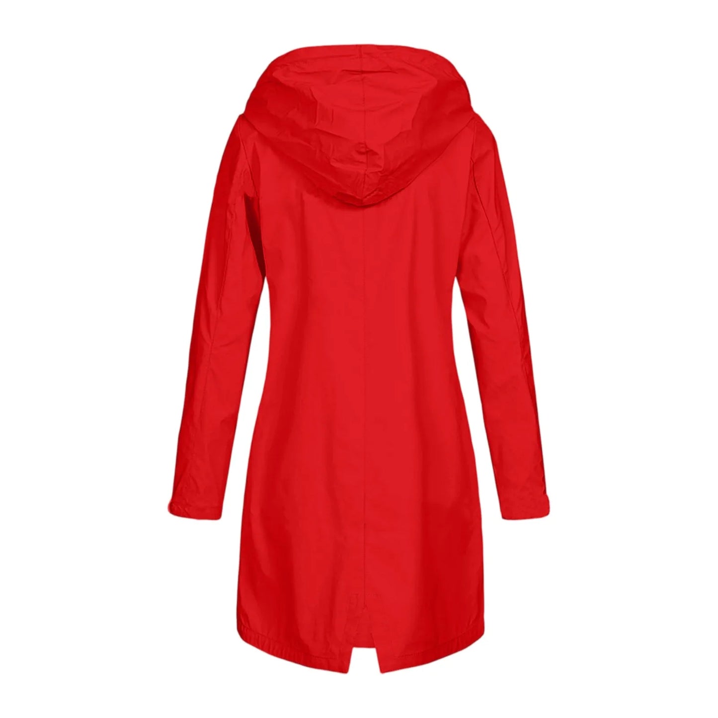 2025 New Long-sleeved Raincoat Zipper Women's Jacket Outdoor Hooded Mountaineering Jacket Waterproof and Windproof Coats