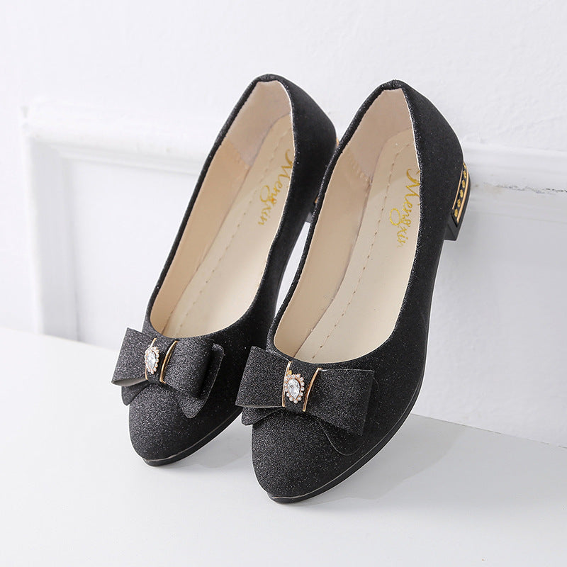 Women Shoes Elegant Shallow Low Heel Shoes Loafers Woman Casual Slip-on Pumps Ladies Comfort Footwear Zapatos De Mujer