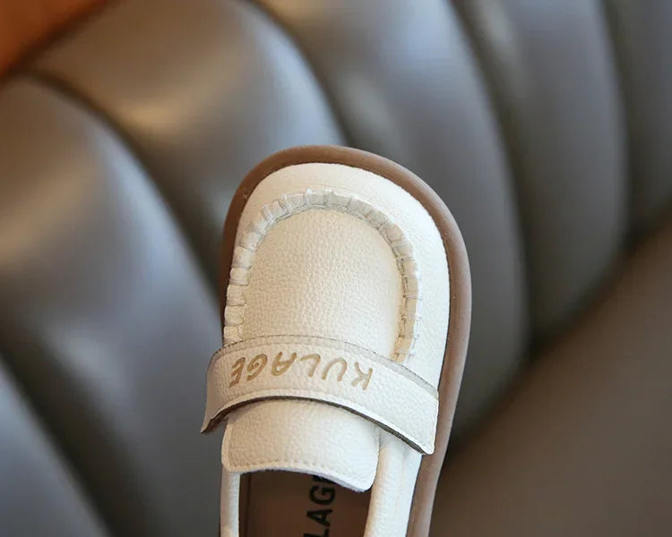 Baby Boys Casual Shoes for Wedding Party Fashion 2025 Spring Autumn Toddlers Kids Leather Shoes Slip-on Loafers Soft Flats New