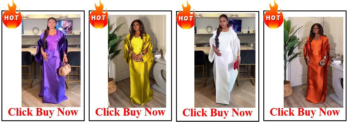 Elegant African Dresses for Women 2025 Africa Clothing Plus Size Fashion Wedding Party Long Dress Dashiki Ankara Outfits Robe
