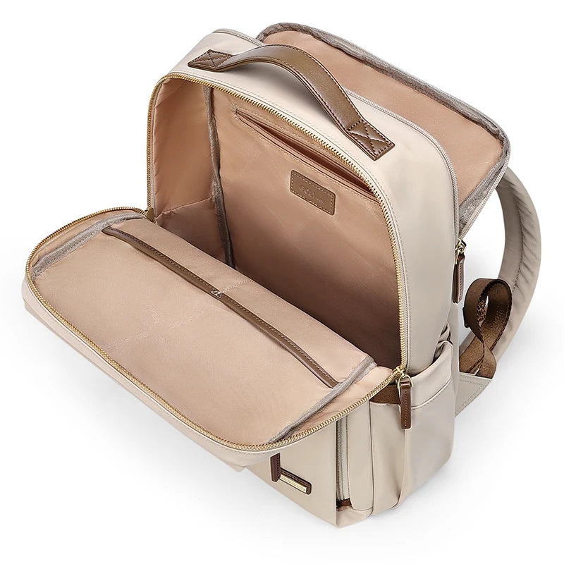 GOLF Laptop Backpack Women Elegant 14 inch Notebook Bags Waterproof Backpacks Woman Work Back Pack Casual Multi Pockets Bagpack