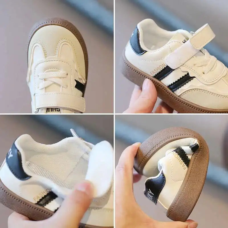 Spring Autumn Kids Sport Training Shoes Children Moral Training Fashion Sneakers Boys Girls Soft Soled Casual Shoes Skate Shoes