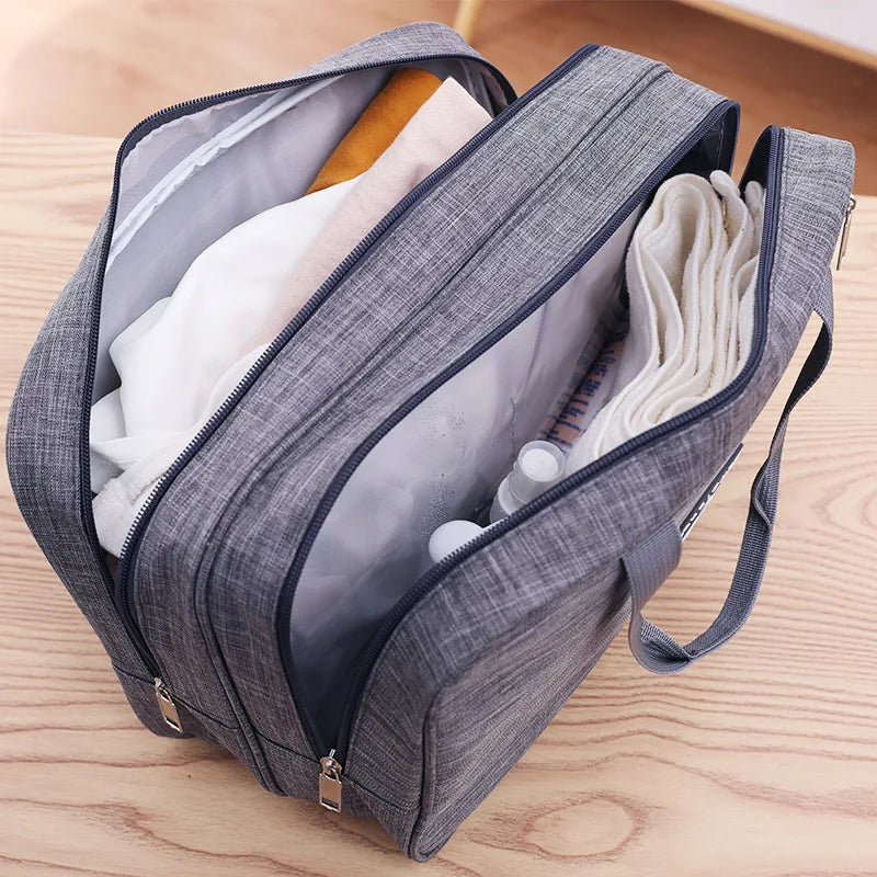Waterproof Travel Cosmetic Storage Bag Portable Makeup Bag Large Capacity Travel Woman Makeup Travel Mens Toiletry Bag