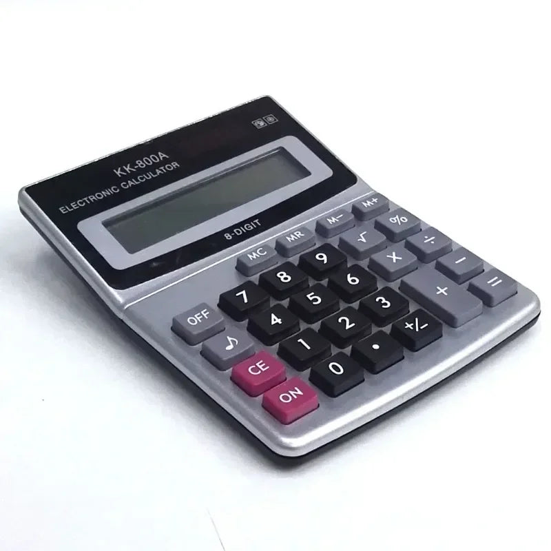 Calculator Metal Desktop large font wide Calculator Business Computer Office Supplies with Manufacturer Wholesale