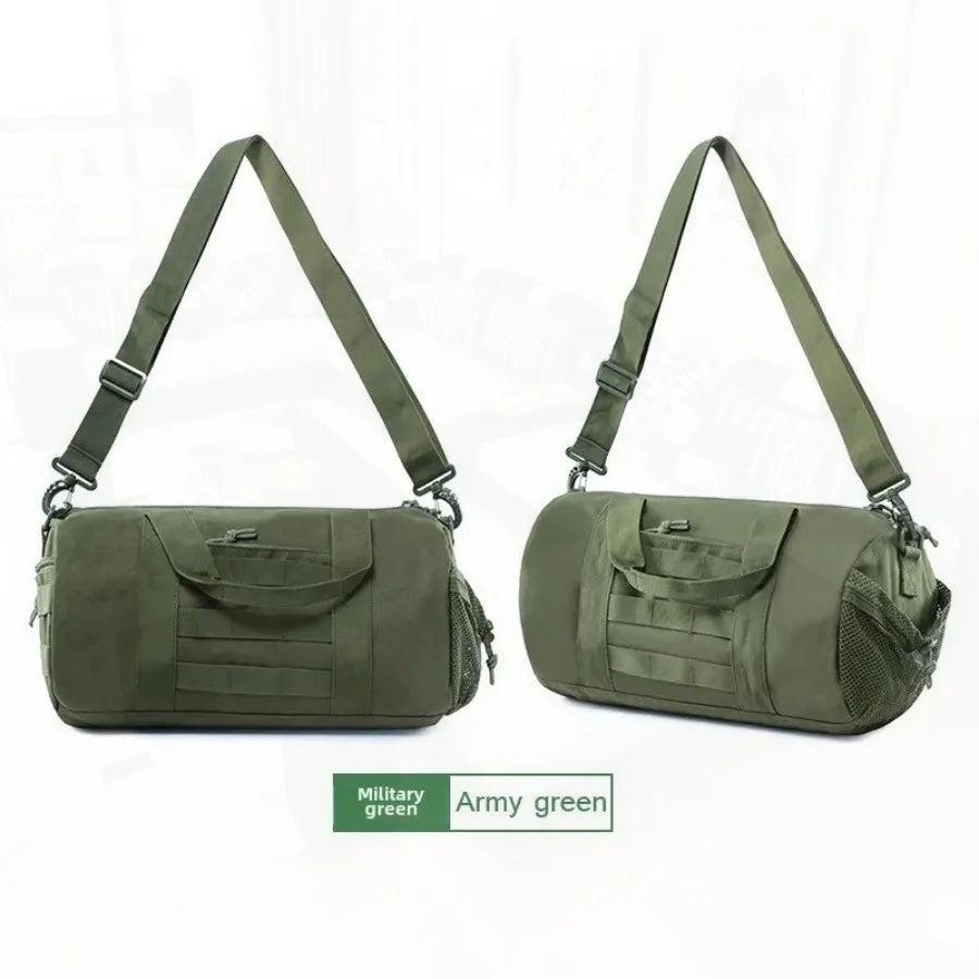 Men's large-capacity wet and dry separation crossbody handheld sports training gym bag short trip luggage bag travel bag