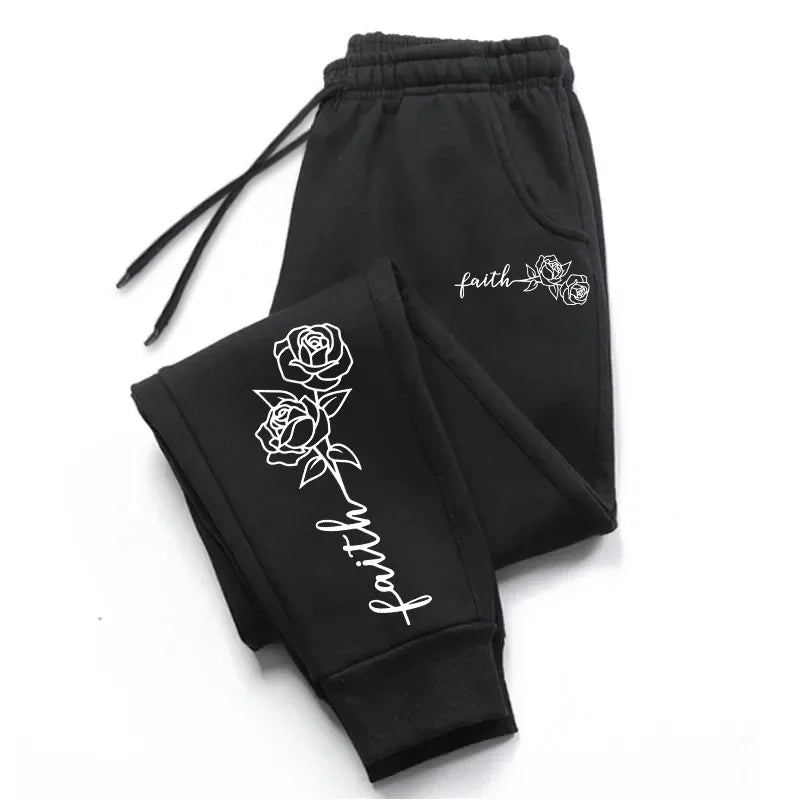 Fashion Womens Sweatpants Printed Casual Trousers Sports Jogging Pants Fitness Outdoors Street Sportswear Trend Hot Sales Pants