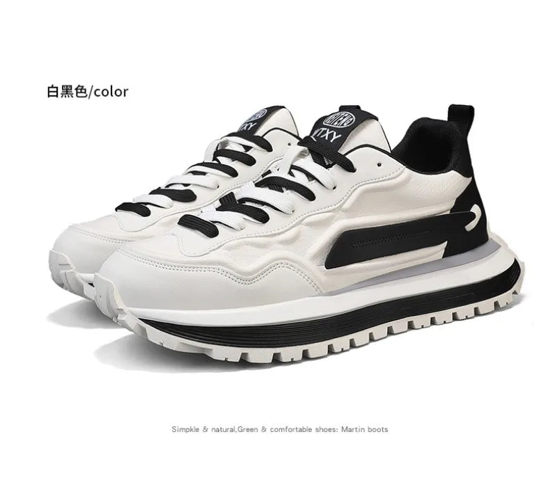 Trend Men Versatile Sneakers 2025 Autumn High Quality Comfortable Platform Sports Running Shoes Outdoor Youth Shoes for Men Plus