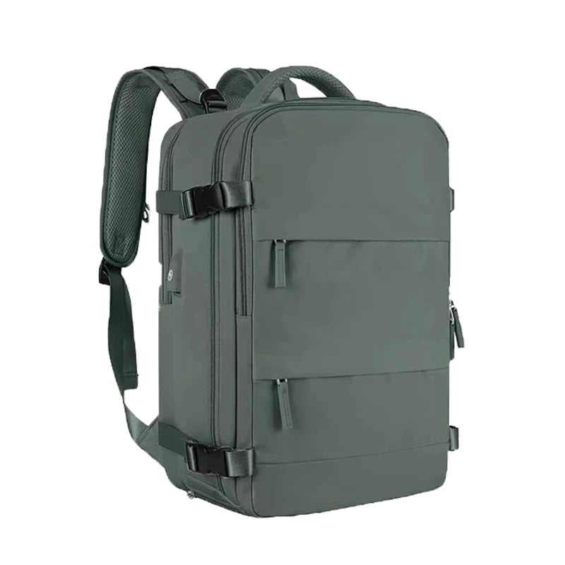 Classic Waterproof Large capacity Women Backpack USB Charging Laptop Backpack Fashion Dry Wet separation Travel Backpack Men Bag