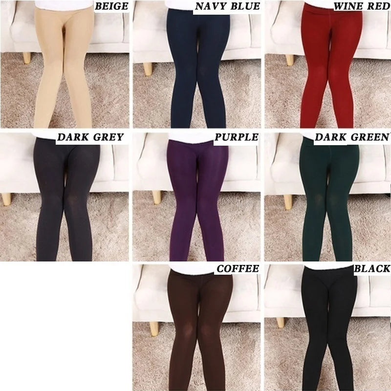 Winter Leggings Knitting Velvet Casual Legging High Elastic Lady's Warm Pants Skinny Pants for Women Polar Pantyhose
