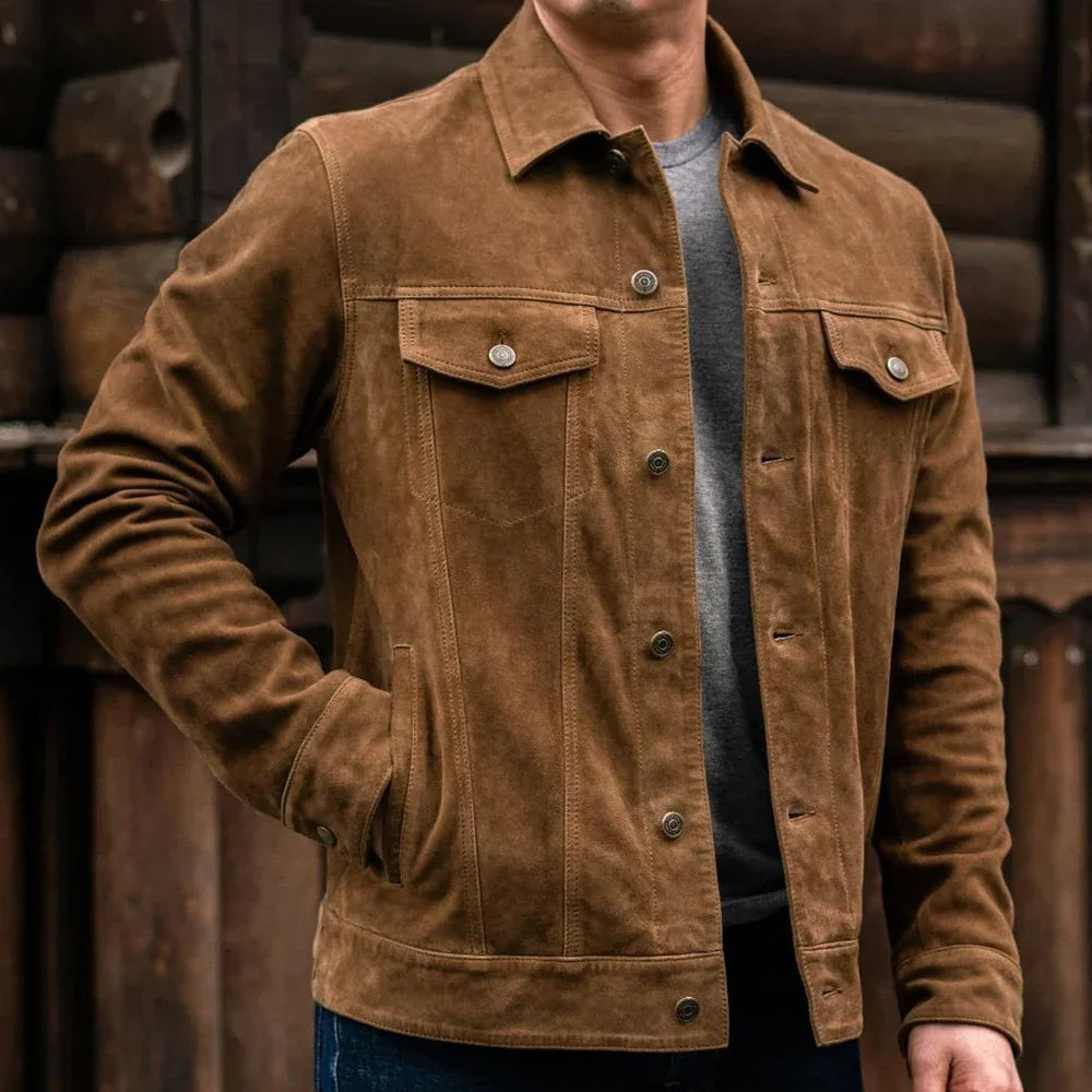 Men's Suede Jacket Suit Jackets New in Suits & Blazers for Man Mens Coat Formal Clothes Man Male Coats Blazzer Elegant Top Dress