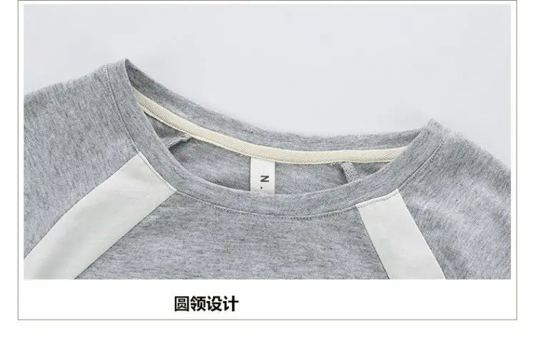 Boys Summer Clothing Set 2023 New Children's Cool Loose Fit Sportswear Korean Edition Baby Short Sleeve T-shirt 2 Pieces