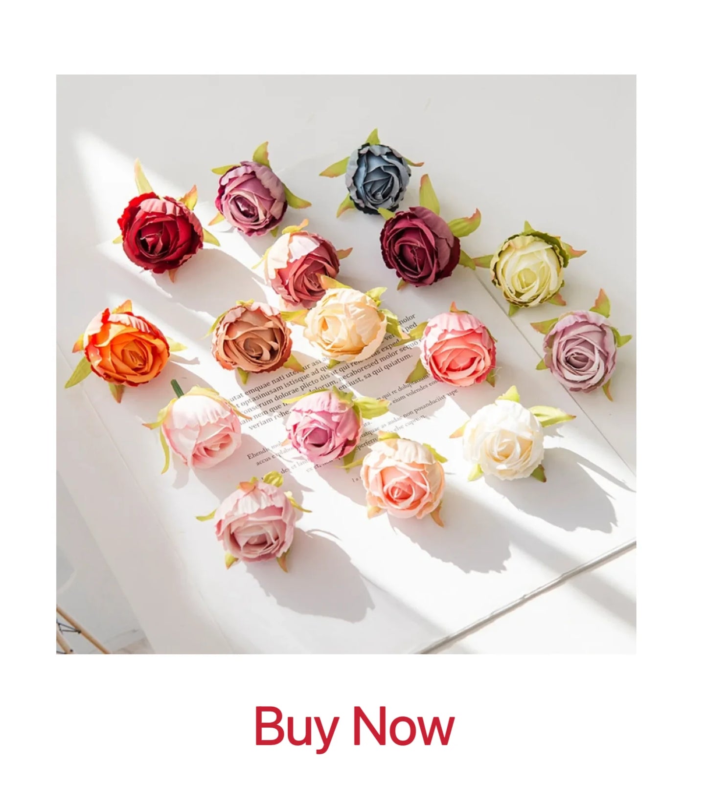 Fake Silk Peony Vases for Home Decor Christmas Garland Wedding Party Living Room Bouquet Decoration Accessory Artificial Flowers