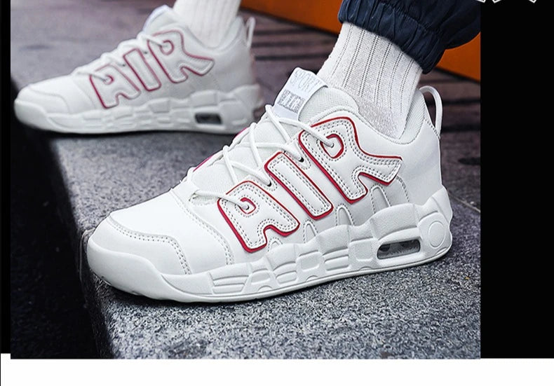 Men's Trendy Casual Sneakers Spring and Autumn Lightweight Durable Shoes AIR Vintage Basketball Shoes Comfortable Running Shoes