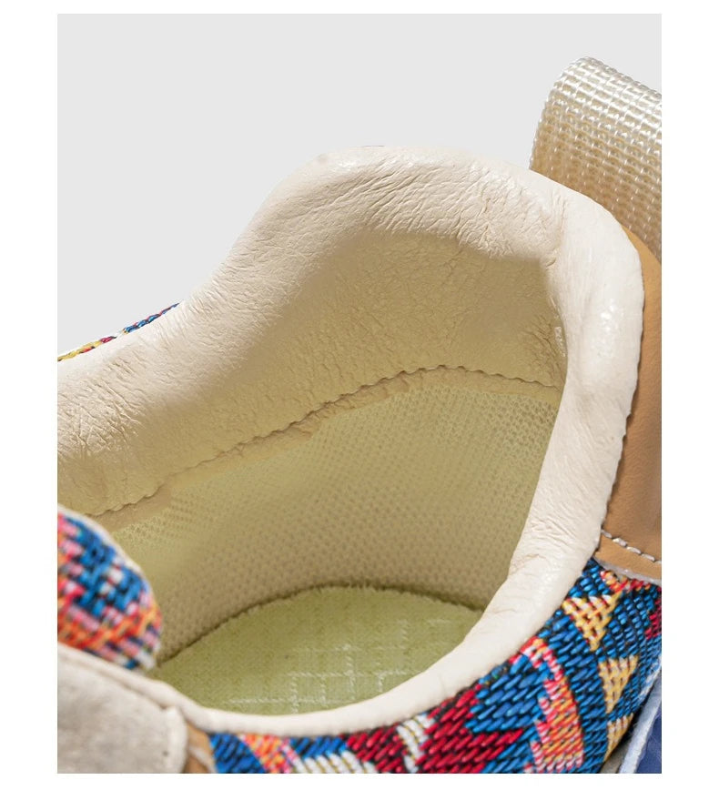 Men Sneakers 2025 Spring Autumn New Comfortable Outdoor Non Slip Running Shoes Trend Wear-resistant Vintage Lace Up Casual Shoes
