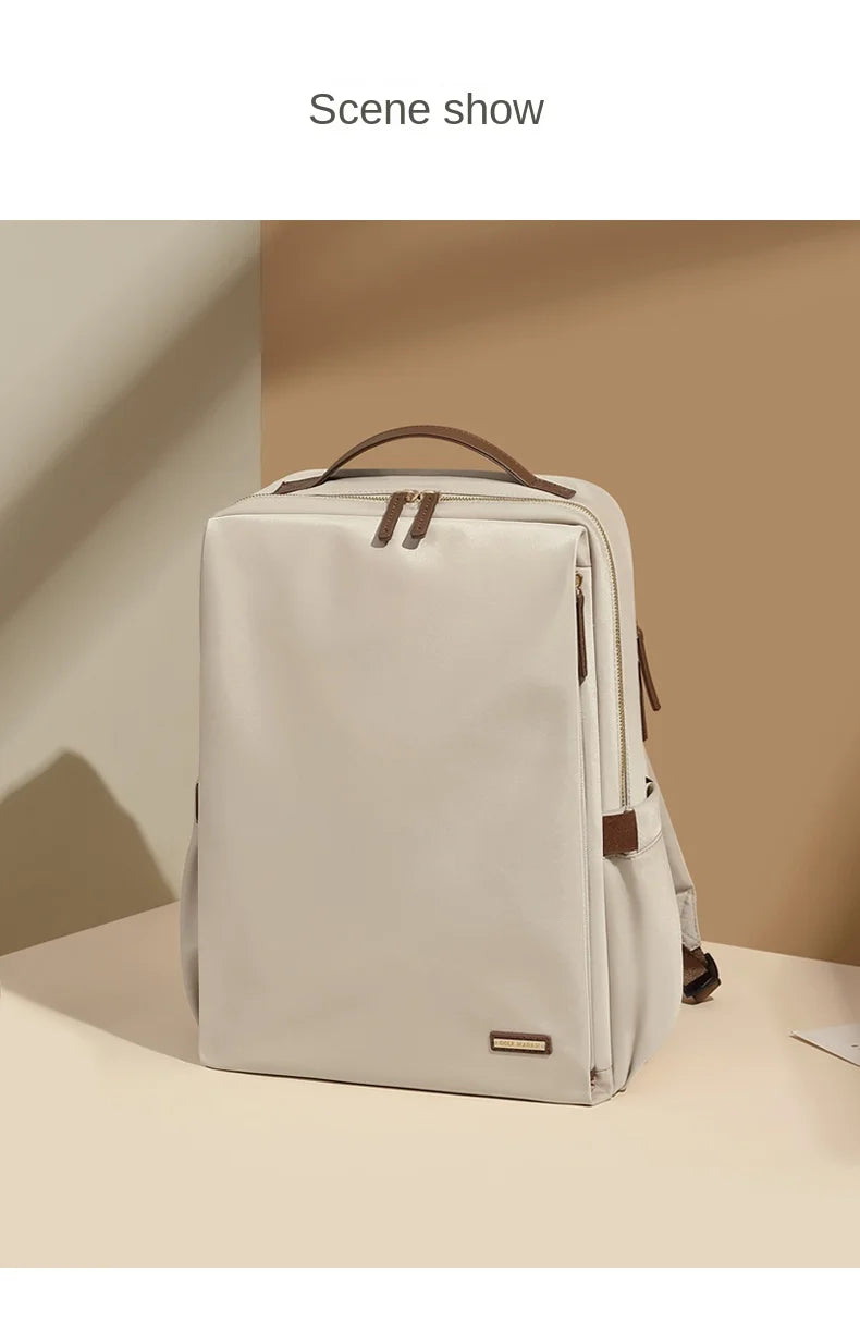 GOLF Laptop Backpack Women Elegant 14 inch Notebook Bags Waterproof Backpacks Woman Work Back Pack Casual Multi Pockets Bagpack