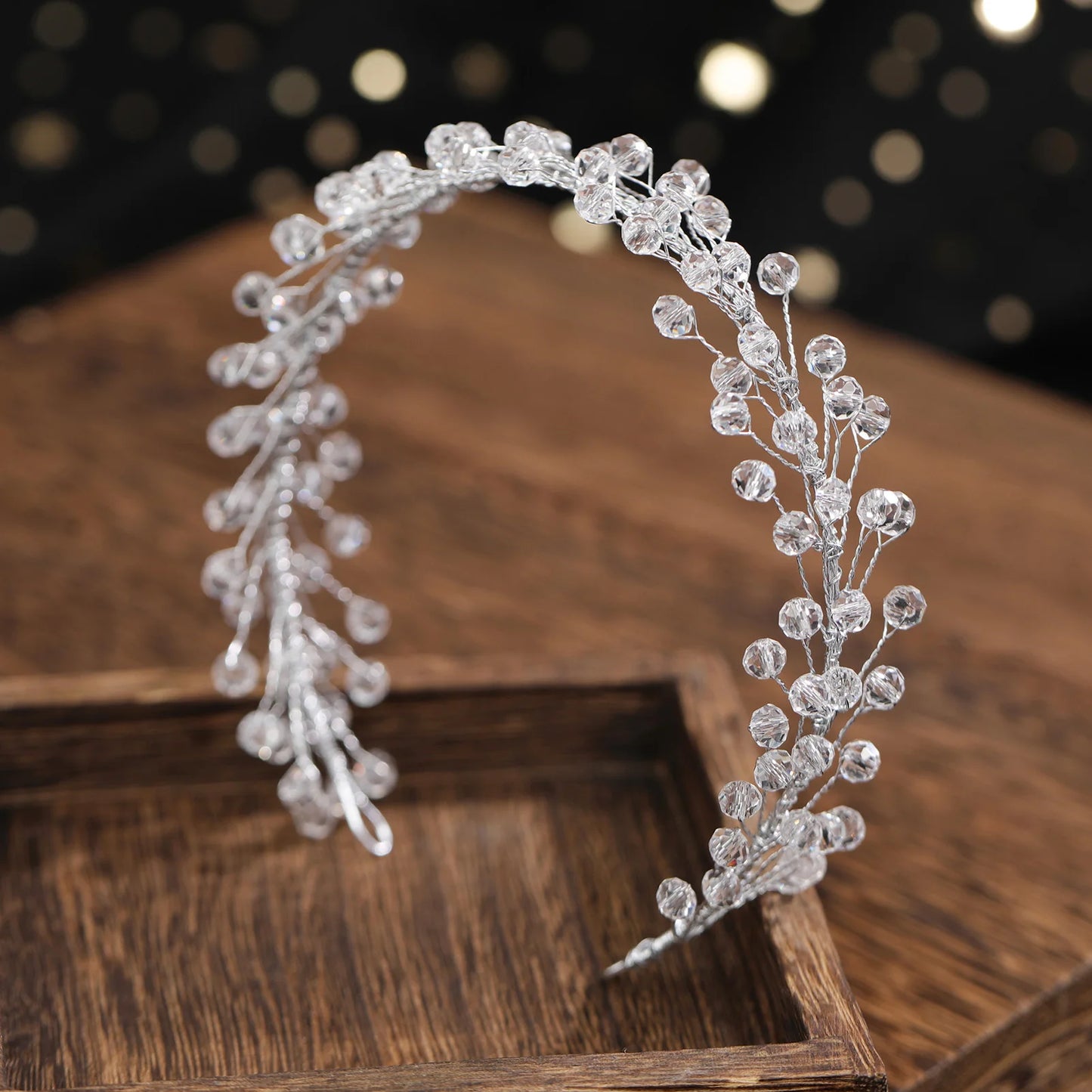 Bridal Wedding Headbands Full Pearl and Rhinestones Tiaras Hairbands For Women Bride Bridal Wedding Hair Accessories Jewelry