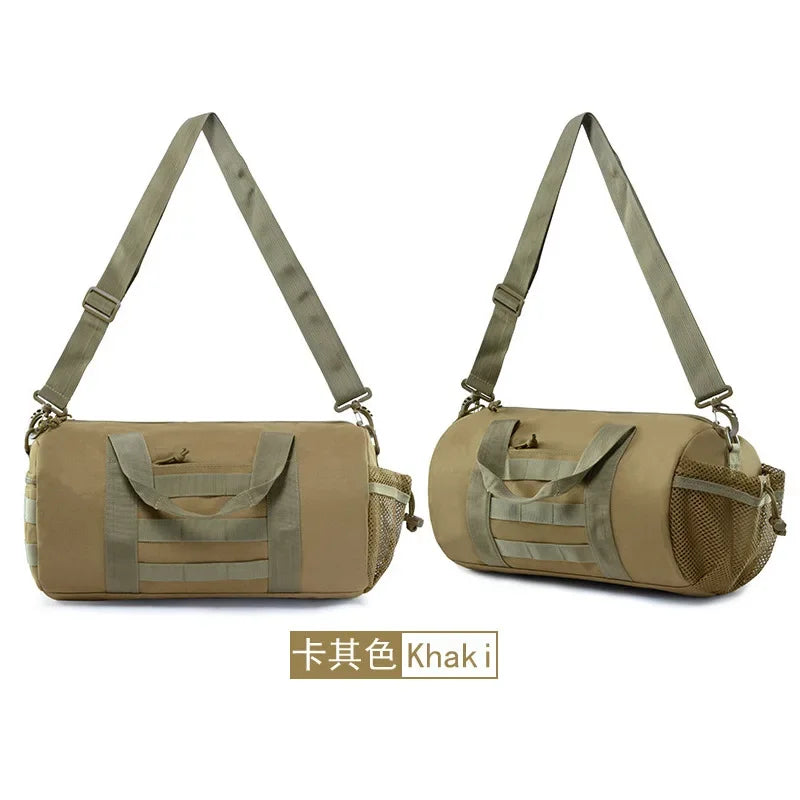 Men's Large Capacity Dry Wet Separation Crossbody Portable Sports Training and Fitness Bag Short Distance Travel Luggage Tote
