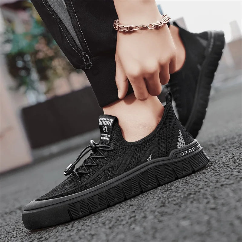 Sneakers Man Summer Design Comfortable High Quality Vulcanize Shoes for Men Non-slip Running Sports Casual Walking Comfortable