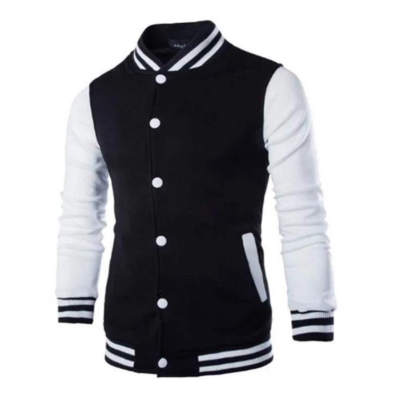 Mens Jacket Baseball Suit 2023 Hot Sale Four Seasons Fashion Coats University Varsity Splicing Couple Casual Korean Clothes