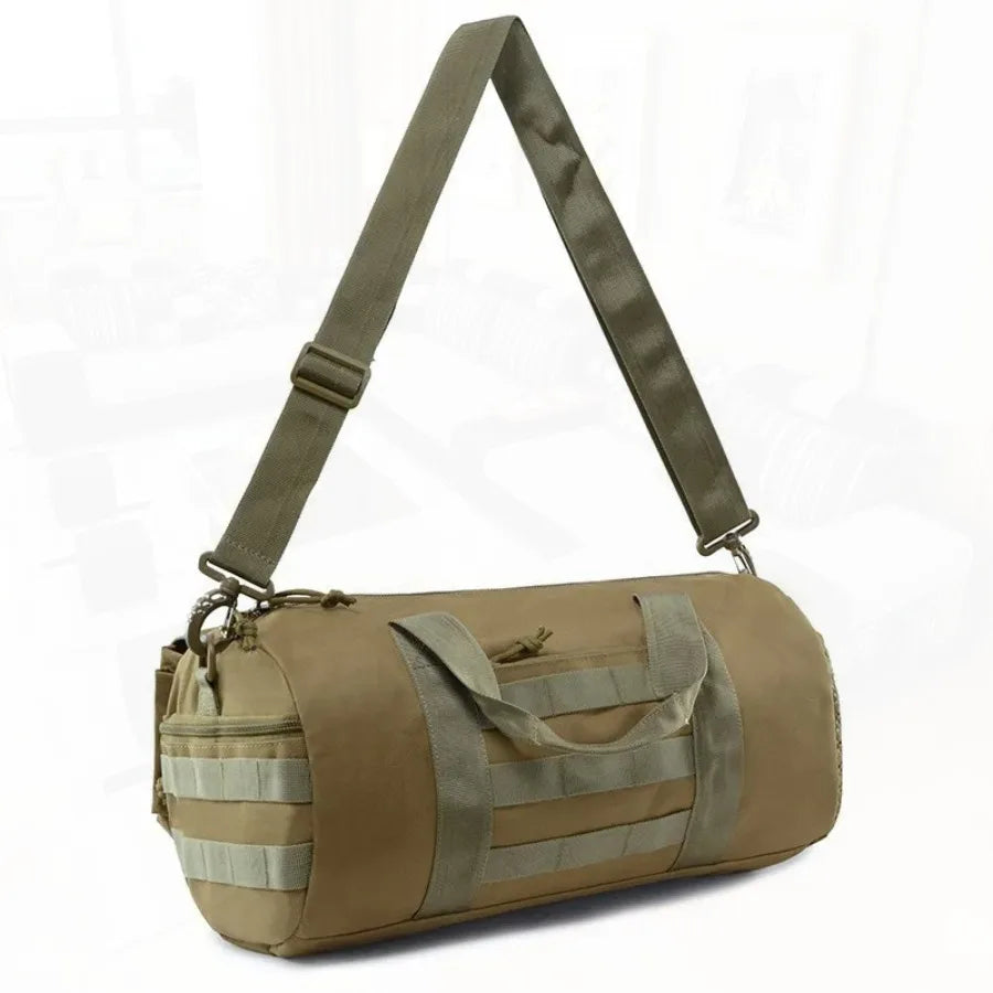 Men's large-capacity wet and dry separation crossbody handheld sports training gym bag short trip luggage bag travel bag