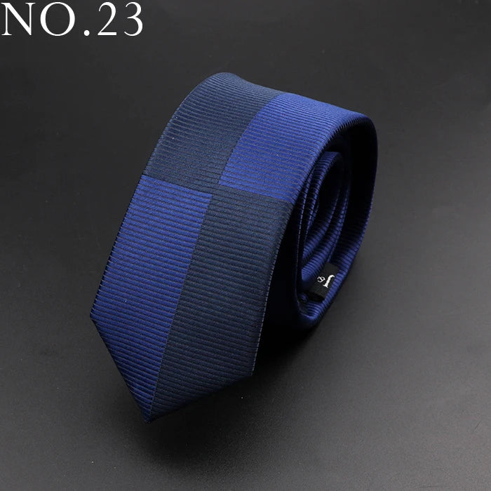 New Skinny 6cm Ties For Men Wedding Dress Necktie Perple Floral Paisley Patchwork Tie Business Slim Shirt Accessory Gift Cravate