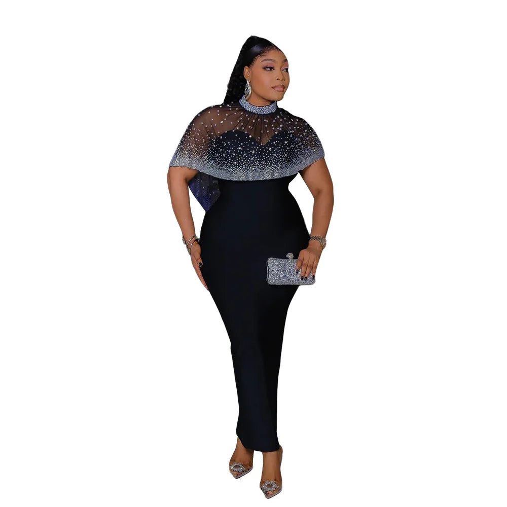 African Dresses For Women Elegant Wedding Muslim Fashion Abayas Dashiki Robe Kaftan Long Maxi Dress Turkish Africa 2025 New