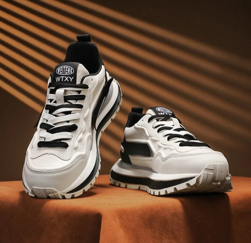 Trend Men Versatile Sneakers 2025 Autumn High Quality Comfortable Platform Sports Running Shoes Outdoor Youth Shoes for Men Plus