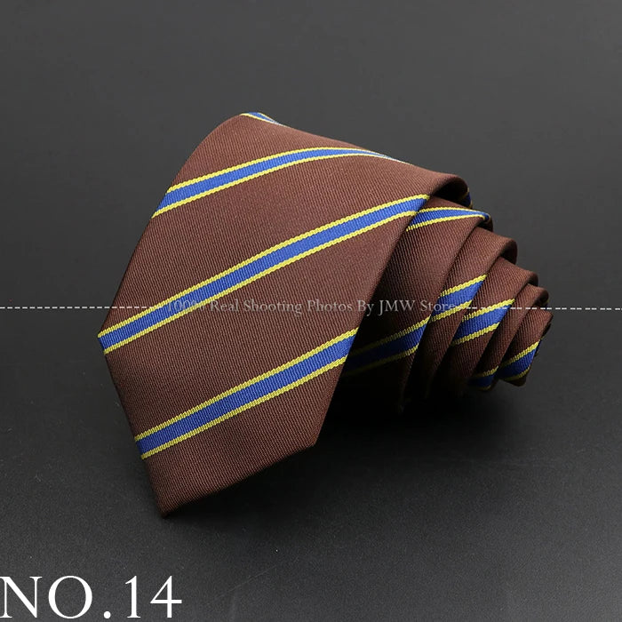 New Design Wedding Men Tie Brown Solid Striped Paisley Flower Neckties Men Business Dropshipping Groom Collar Accessories Gift