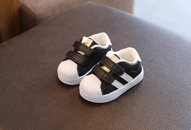 Baby shoes toddler shoes soft sole baby spring and autumn shell toe boys and girls shoes infant sneakers children's single s
