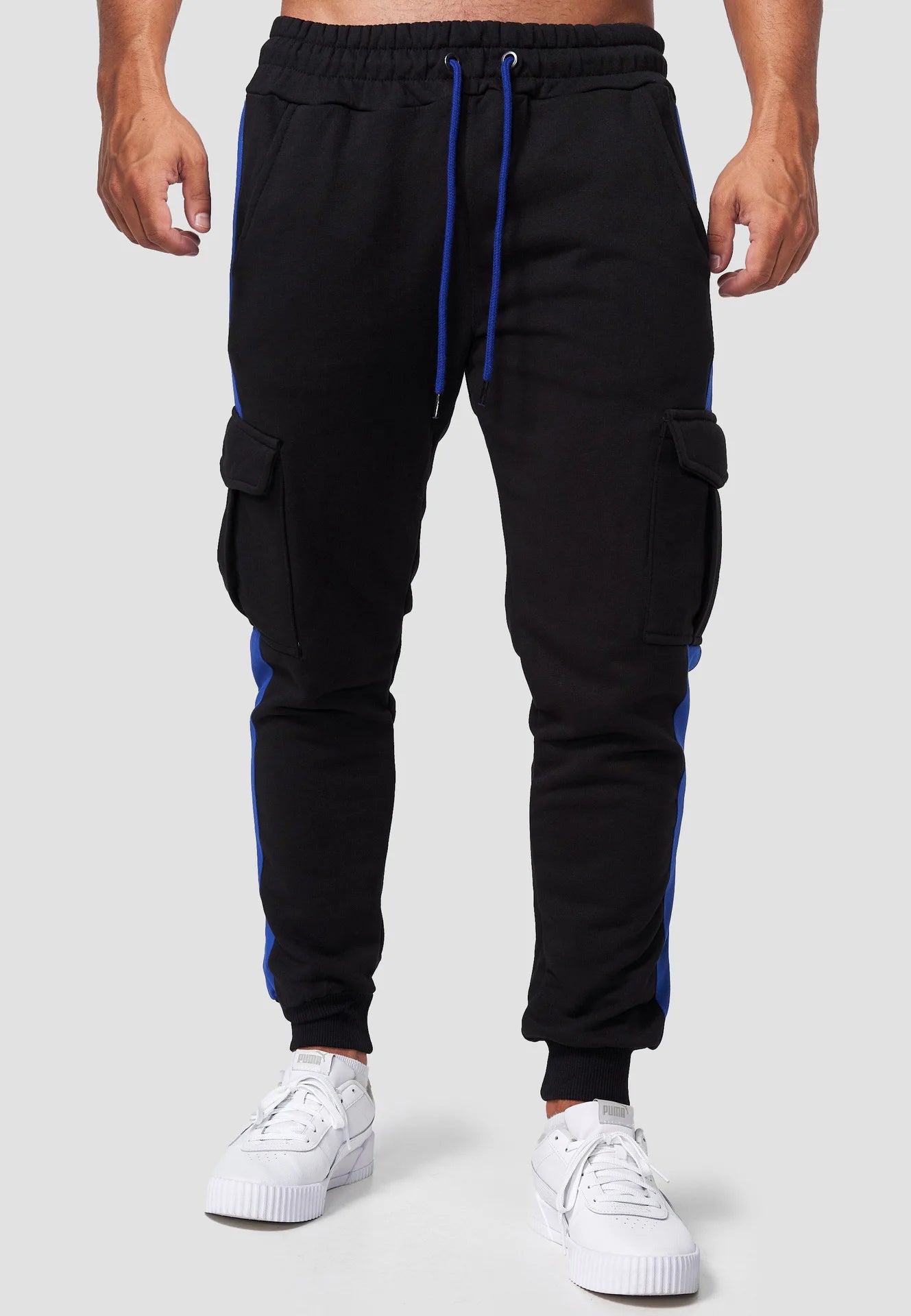 New Winter Sweatwear Men Plush Fleece Sweatpant Lambswool Thermal Trousers Casual Pants Windproof Warm Cotton Pants