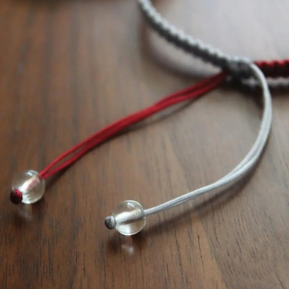 Love Knot Rope Braided Bracelet 'Always Together' Casual Adjustable String Handmade Matching Gift for Her Couple Teens Girls Boy