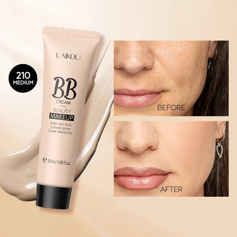 9-color Optional Concealer BB Cream 30ml Natural Facial Concealer Primer Ultimate Coverage Waterproof Foundations Makeup