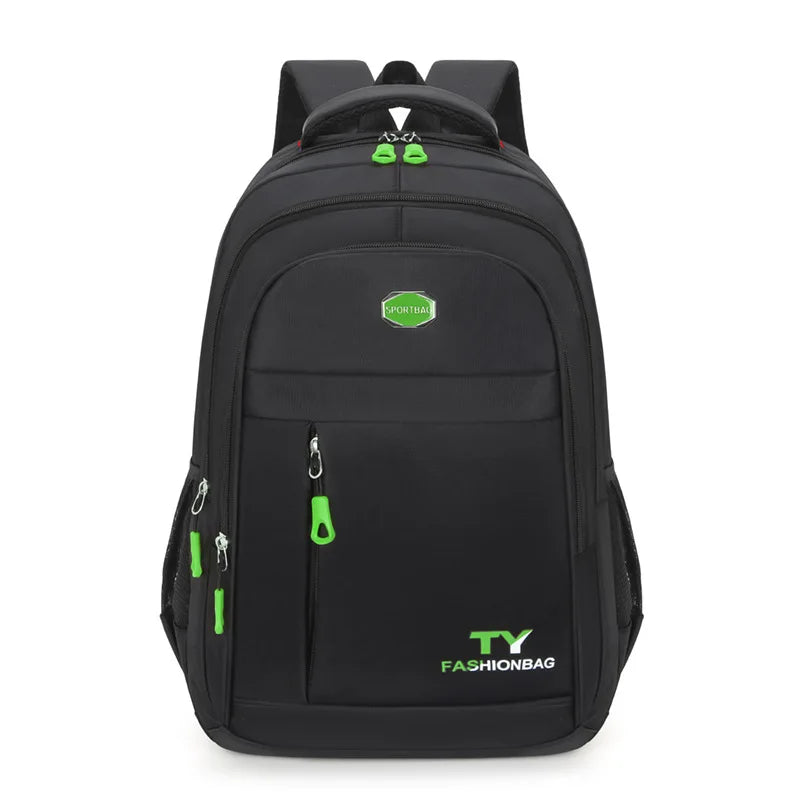 Leisure multi-layer zipper large capacity travel backpack, stylish men's and women's backpack, business computer backpack-ll